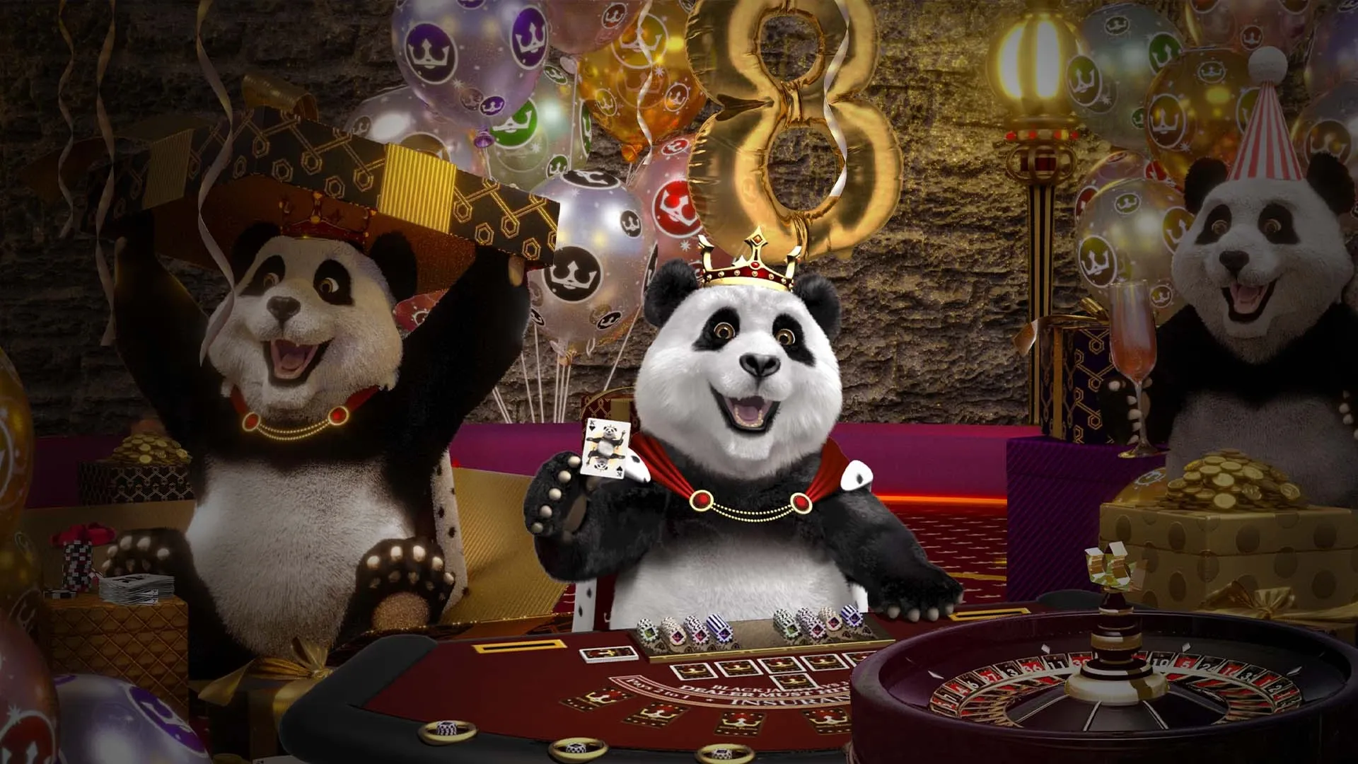 Noble Panda encourages you to their live casino Special birthday